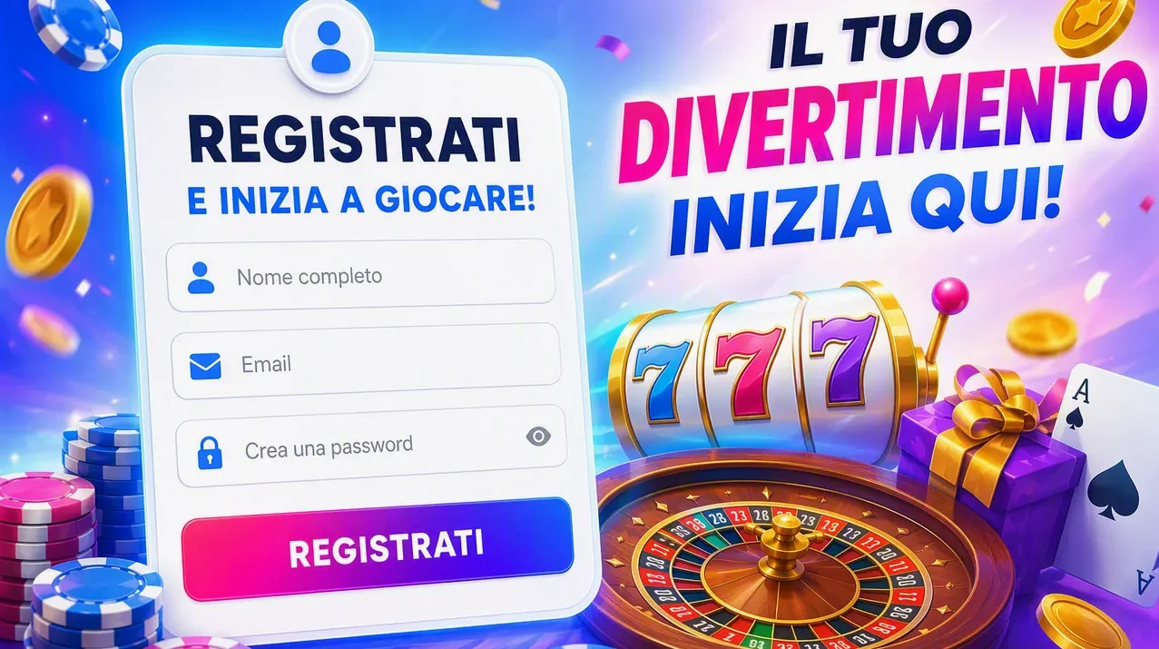 Registrazione CasinoMania — Iscriviti in 3 Minuti dal Tuo Smartphone